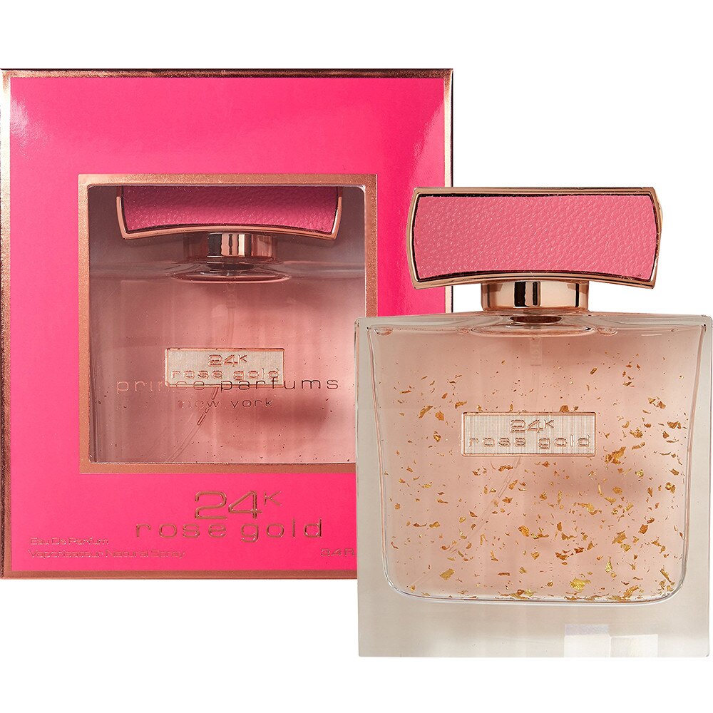 PRINCE PARFUMS NEW YORK 24K ROSE GOLD WOMEN